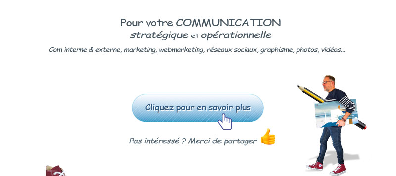 Pour votre Communication stratégique et Opérationnelle intégrée, rdv sur pierrelafaye-pro.com